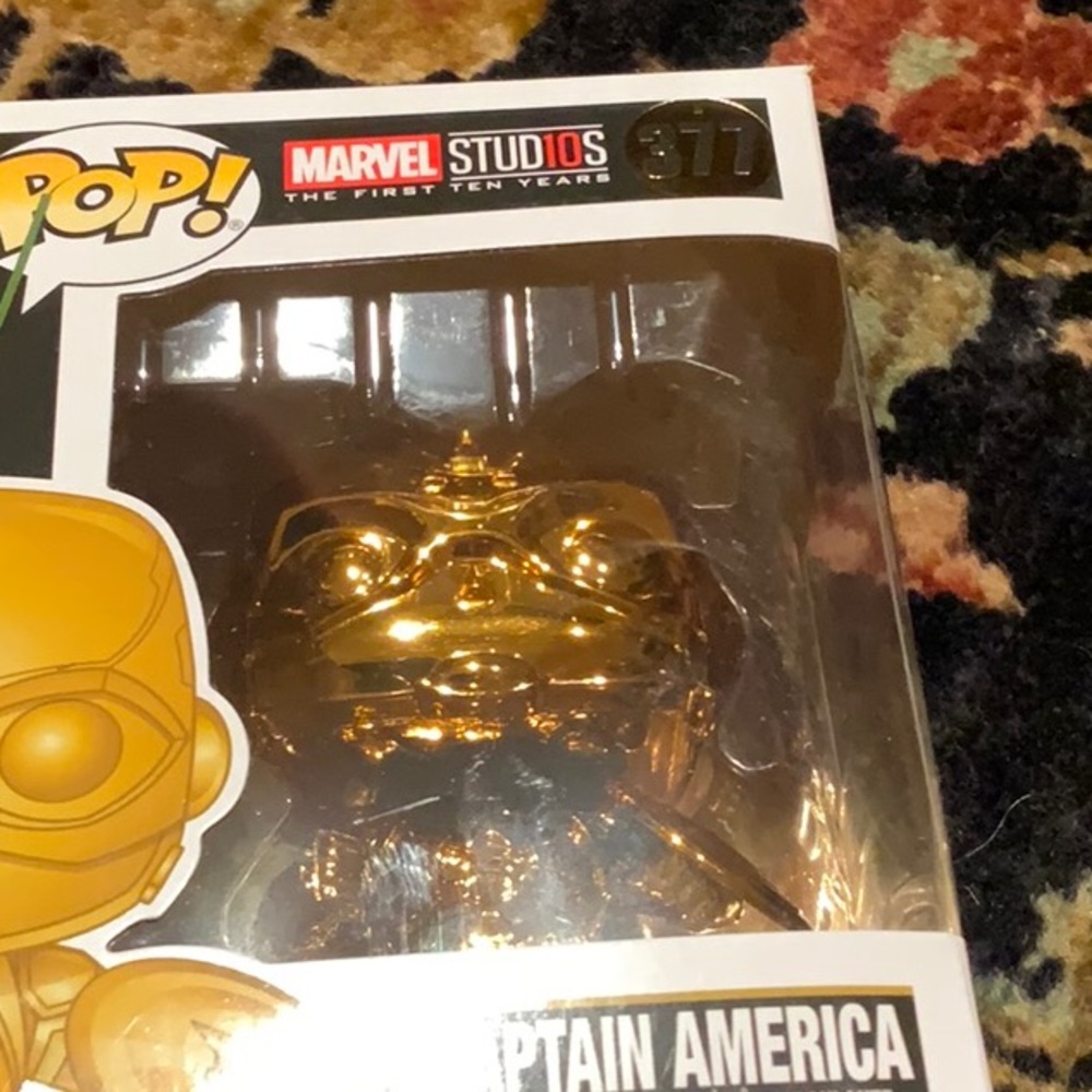 Golden captain America